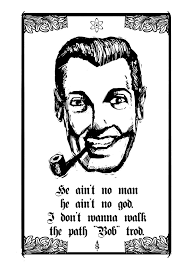 J.R. 'Bob' Dobbs; a domestic tablet