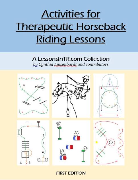 Equine therapeutic instruction guide, AI generated