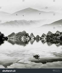 Black And White Landscape Painting White Landscape Painting Contemporary Chinese Landscape Painting Painting Modern Chinese Art Chinese Landscape Painting Chinese Landscape Landscape Paintings