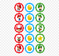 Buy products such as efavormart 4.5 bedazzling rhinestone letter cake toppers for wedding birthday party special event personalized. Super Mario Brothers Edible Cupcake Toppers Mario Bros Cupcake Toppers Clipart 5473643 Pinclipart