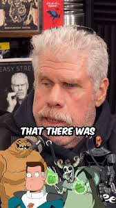 A couple years ago, I saw Ron Perlman at a Comic Con and I had to meet the  legend! Turns out we are both huge fans of Frank Sinatra! He told me