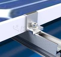T Shaped Bolt Solar mid clamp and end clamp Manufacturers