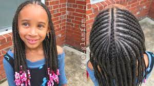 Hair care the curly girl hair routine for curly hair how to get rid of dandruff 5 best oils for your whether you have short or long hair, straight or curly hair, the faux knot braid will look great on you. Cute Kids Braids With Beads Youtube