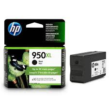 High yield black printer ink cartridge. Hp 950xl Cn045an 140 Original Black Ink Cartridge High Yield