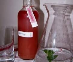 Rhabarbersirup Rezept Rhabarbersirup Rhabarber Sirup