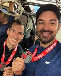 21k logrados 💚💪🏽 Gracias @maratonsantiago por organizar esta fiesta del  deporte y la ciudad.