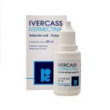 Registro sanitario unimed y agemed n°54999/2020. Ivercass Ivermectina 0 6 Gotas Solucion Oral 20 Ml