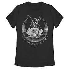 New today black floral shirred peplum top. Fifth Sun Womens Floral Slim Fit Short Sleeve Crew Graphic Tee Black Small Target