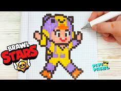 | brawl stars 🔥mes chaînes youtube🔥👉chaîne de pixel art : 100 Ori Ideas Brawl Star Art Star Character