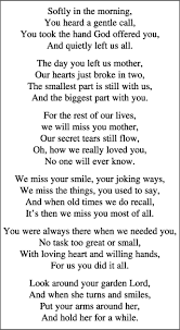 Memorial Card Verses Grieving Quotes Mom Poems Funeral Quotes