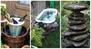 Une pompe qui propulse l'eau; 15 Splendides Fontaines Et Jardins D Eau A Faire Soi Meme Guide Astuces