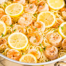 Angel hair only takes 5 minutes. Lemon Garlic Shrimp Pasta 15 Minute Dinner Averiecooks Com