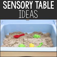 This age can be difficult to keep busy while trying to make dinner or do other important around the home tasks. Sensory Table Ideas Prekinders