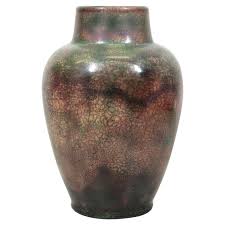 The realreal is the world's #1 luxury consignment online store. Roseville For Tiffany Chinese Form Pauleo Ceramic Vase For Sale At 1stdibs