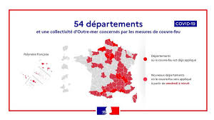 Castex annonce des créneaux de vaccination pour les professeurs et les policiers. 54 Departements En Couvre Feu Les Nouvelles Annonces De Jean Castex Ce 22 Octobre