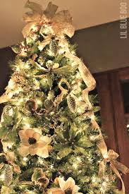 Our christmas magnolia silk flower stems will prove that they are just as realistic and breathtaking as the most expensive holiday flowers you can find. Michaels Dream Tree Challenge 2013 The Reveal Ashley Hackshaw Lil Blue Boo