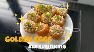They still offer sushi king card membership but it's vouchers for your next visit instead of a discount right off the bill. Resepi Golden Egg Ball Ala Sushi King Youtube