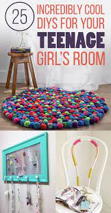 Easier to make than i would think, too! 25 Gorgeous Diys For Your Teenage Girl S Room Diy Girls Bedroom Diy Crafts For Tweens Diy For Girls