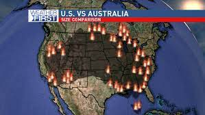 Maybe you would like to learn more about one of these? Australian Fires Equivalent To All Of Eastern Iowa Being Burned Kgan