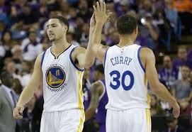 As stephen curry waved his arms to ignite the crowd and coached from the bench when he could do little else, klay thompson and the golden state warriors' supporting cast. Steph Curry Klay Thompson Becoming New Faces Of Nba Hartford Courant