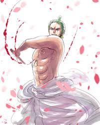 Roronoa Zoro Zorojuro Straw Hat Pirates Mugiwaras Wano One Piece Cartoon Fan Roronoa Zoro Anime