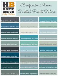 Benjamin Moore Color Palette Benjamin Moore Coastal Teal