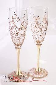 Rose Gold Toasting Flutes Wedding Flutes Personalized Wedding Toasting Glasses Ar Toasting Flutes Wedding Wedding Glasses Personalized Wedding Toasting Glasses