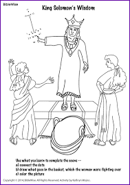 King Solomon S Wisdom Kids Korner Biblewise Sunday School Kids Bible Crafts Preschool Bible Class Activities