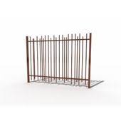 Cloture Barreaudee Acier Exdivers Origin Divers Coloris Dispo H 150 X L 254 Cm Cloture Piscine Facade Bois Grille De Cloture