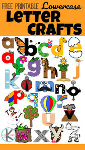 Play with letters and learn to recognize letters through . Free Uppercase And Lowercase Letter Crafts