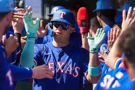 With myriad options available, who will Bruce Bochy bat third in the  Rangers' lineup?