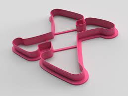 Our xbox x cookie cutter set is primarily made to cut fondant to decorate treats such as cookies, cupcakes, cakes, rice krispie treats, . Cookie Cutter Letter X 3d Model 3d Printable Obj Stl