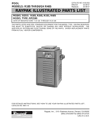 Our vast assortment of raypak rp2100 digital parts includes pc board controllers, pilot assemblies and much more. Raypak R405 User S Manual Manualzz