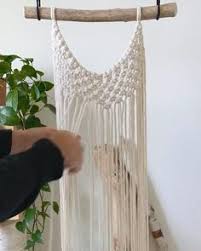 Lay one rope centered on top of embroidery hoop center. 34 Macrame Wall Hangings Ideas Macrame Wall Macrame Wall Hanging Macrame Plant Hangers