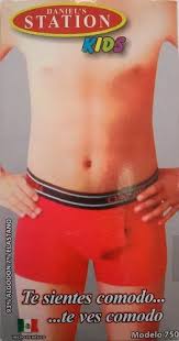 Boxer Daniels Station Kids Modelo 750 Paquete 3