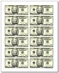 These Printable Play Money Sheets Can Be Cutup And Used For Classroom To Teach Money Math Or As Replacement Printable Play Money Money Printables Play Money