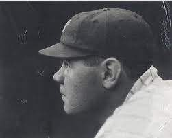 REPRINT PORTRAIT OF BASEBALL PLAYER BABE RUTH
