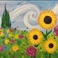 NEW ART! Van Gogh's Field of Flowers