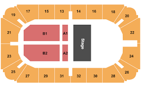 Hobart Arena Tickets 2019 2020 Schedule Seating Chart Map