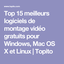 Top 10 Des Meilleurs Logiciels De Montage Video Gratuits Et Payants Montage Video Gratuit Video Gratuite Et Logiciel