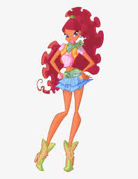Aisha is the princess of the planet andros (tides in the 4kids version), which is a water planet. Cow Girl Aisha Winx Club Saison 4 Layla Png Image Transparent Png Free Download On Seekpng