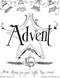 Free Christian Coloring Book For The Advent Season Advent Coloring Christmas Sunday School Advent Season