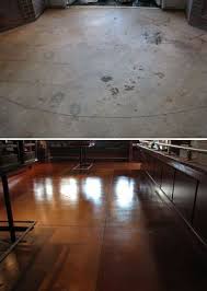 Concrete Stain Concrete Stained Floors Interior Design Kitchen Rustic Stained Concrete