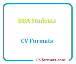 In canada, the term curriculum vitae (cv) is used to reference a specific type of job search one of the biggest distinctions in the formatting of resumes and cvs is that in canada, resumes are graduate student committee/conference organizer. Bba Student Cv Template Cvformats Com
