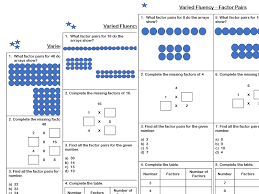White Rose Maths Year 4 Spring Block 1 Factor Pairs Varied Fluency White Rose Maths White Roses Math