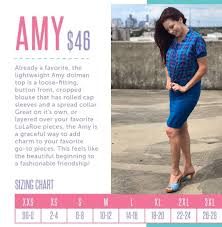 Lularoe Amy Top Sizing Lularoe Www Eternallywild Com In