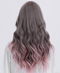 Maybe I Ll Do This To The Last Bit Of Bleach When I Ve Almost Grown Out My Hair Pink Ombre Hair Hair Styles Ombre Hair