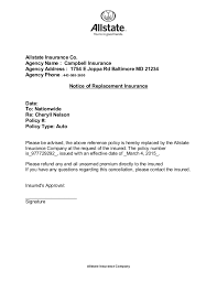 Do i need to write one to cancel my insurance? Nelson Cancellation Letter