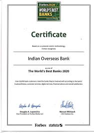 The defense finance and accounting service, in coordination with the military service banking representatives, is responsible for the oversight and management of community bank. Indian Overseas Bank On Twitter Forbes Recognizes Indian Overseas Bank As One Of The World S Best Banks 2020 Over 65 000 Bank Customers Rated The Banks They Re Involved With According To The Banks Trustworthiness
