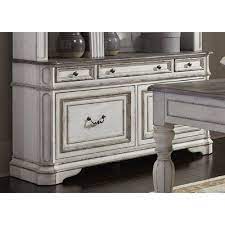 Lark Manor Renoncule Sideboard White Credenza Furniture Hudson Furniture